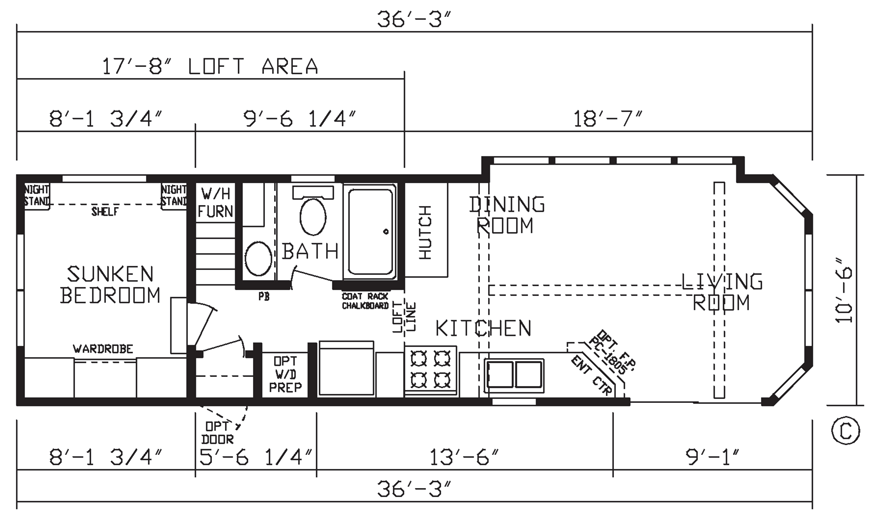 Herbert Park Model Loft 