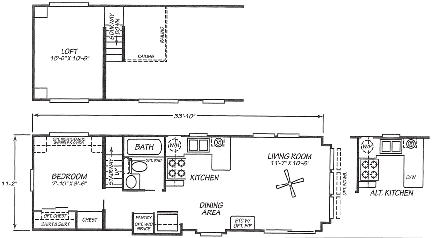 Hartridge Park Model Loft 