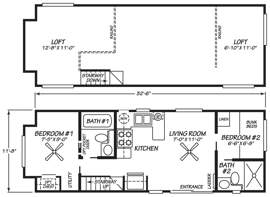 Rendon Park Model Loft 