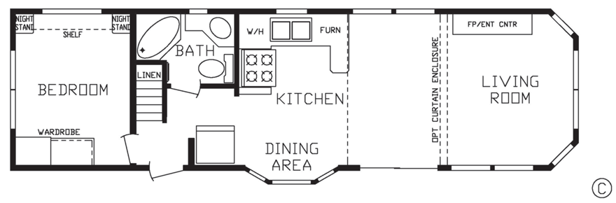 Boyce Park Model Loft 