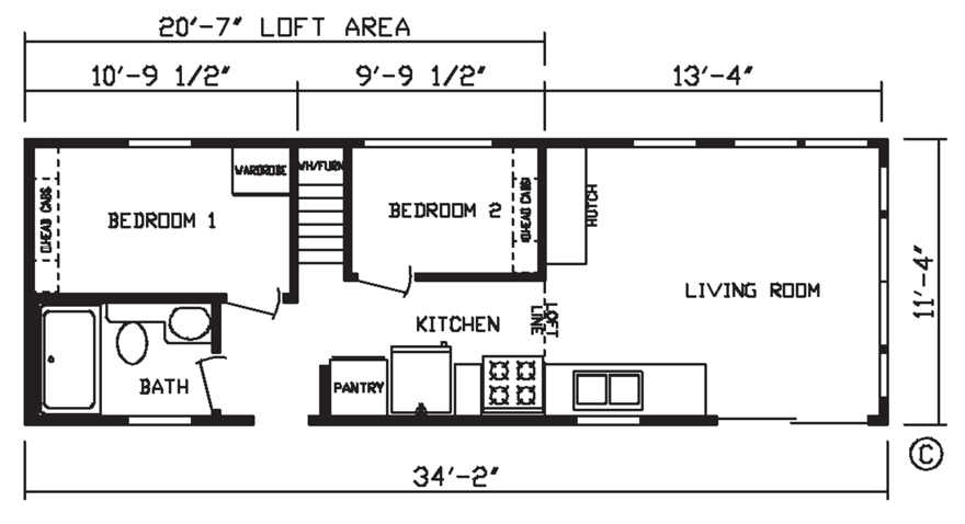 Ranger Park Model Loft 